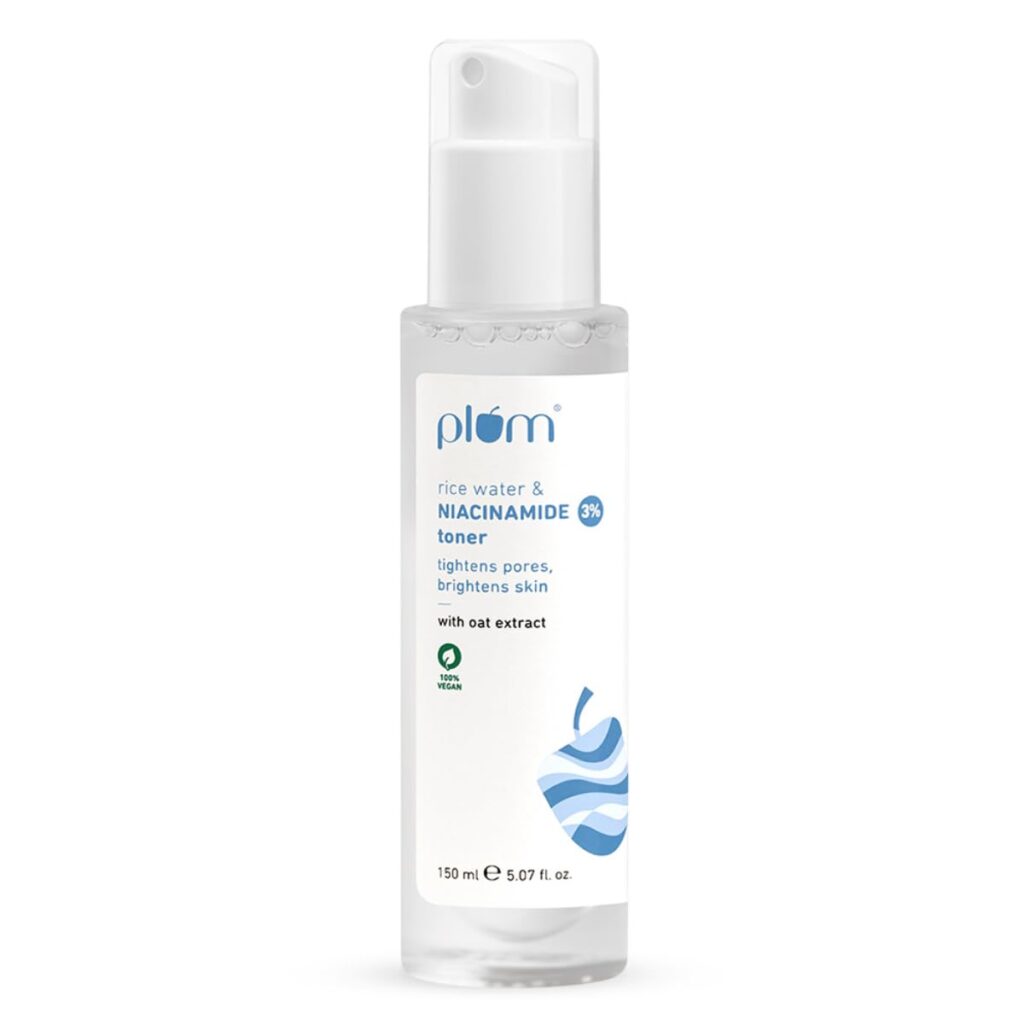 Plum 3% Niacinamide & Rice Water Face Toner 