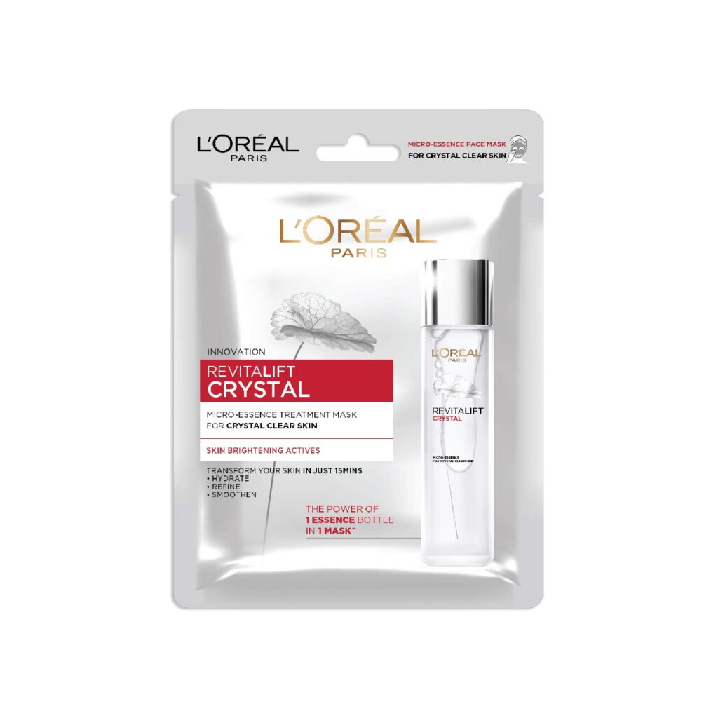 L'Oréal Paris Revitalift Crystal Micro-Essence Sheet Mask