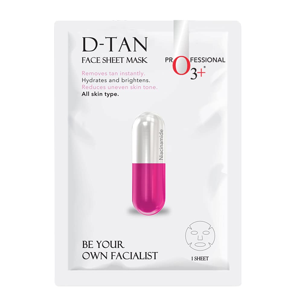  O3+ Facialist D-Tan Face Sheet Mask 