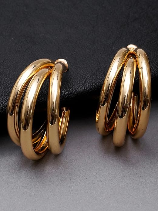 Kartcart Classic Half Hoop Earring for Women