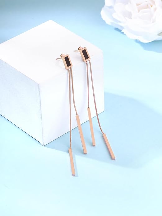 Yellow Chimes Danglers Earrings for Women
