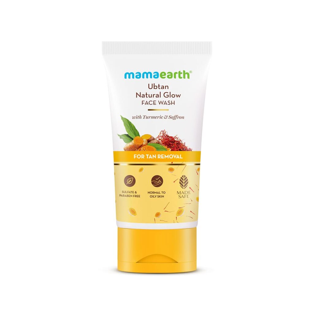 Mamaearth Ubtan Natural Glow Face Wash
