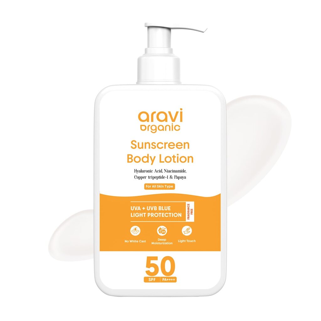 Aravi Organic Best Body Sunscreen Lotion
