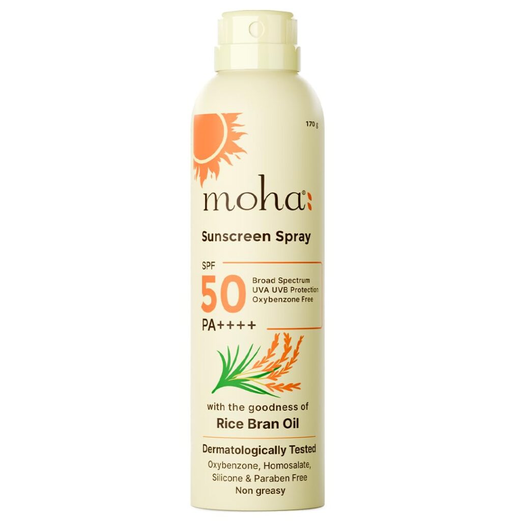 Moha Sunscreen Spray SPF 50 PA+++