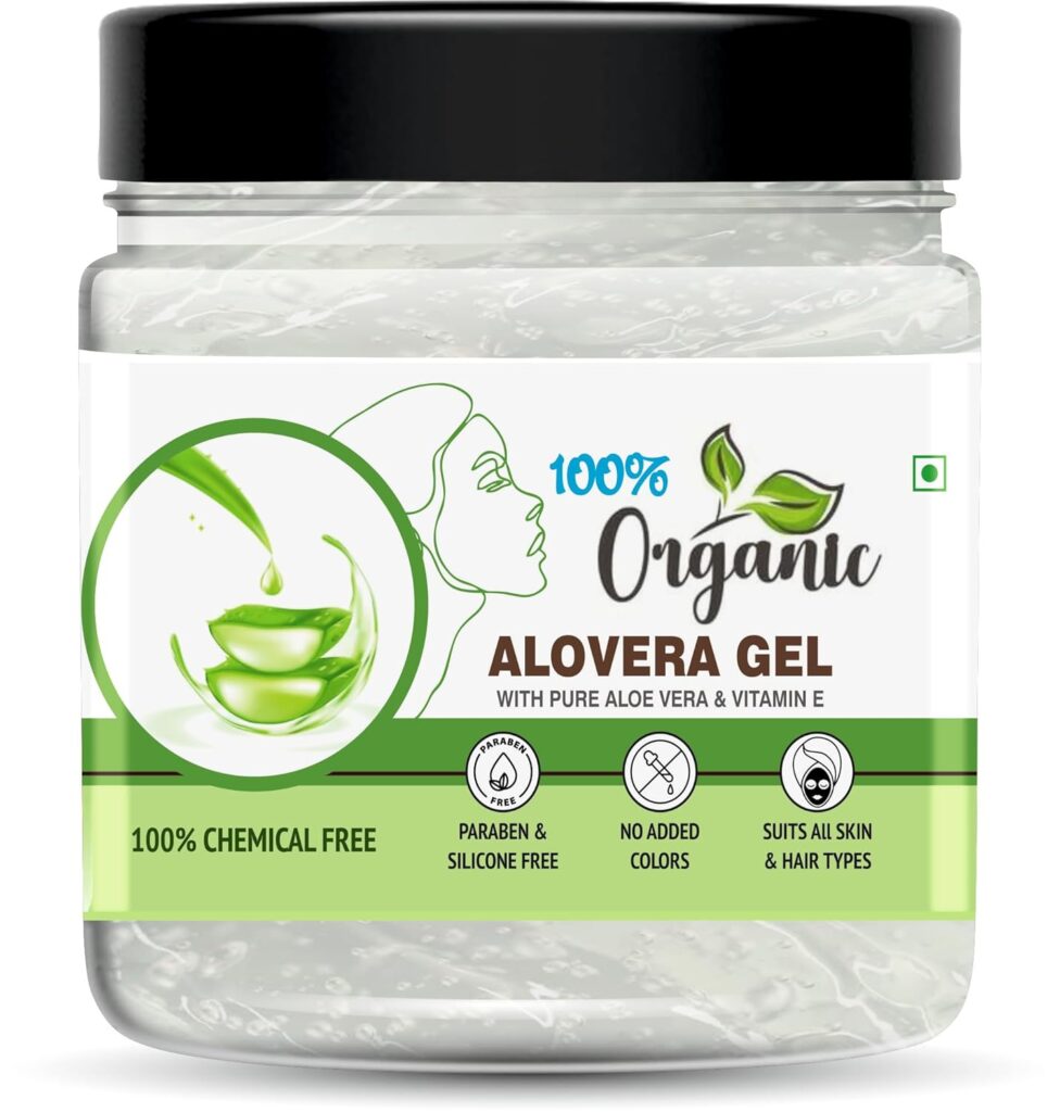 Organic 100% Aloe Vera Gel
