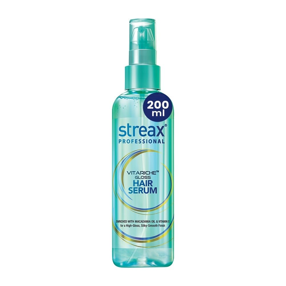 Streax Professional Vitariche Gloss Hair Serum (200ml)