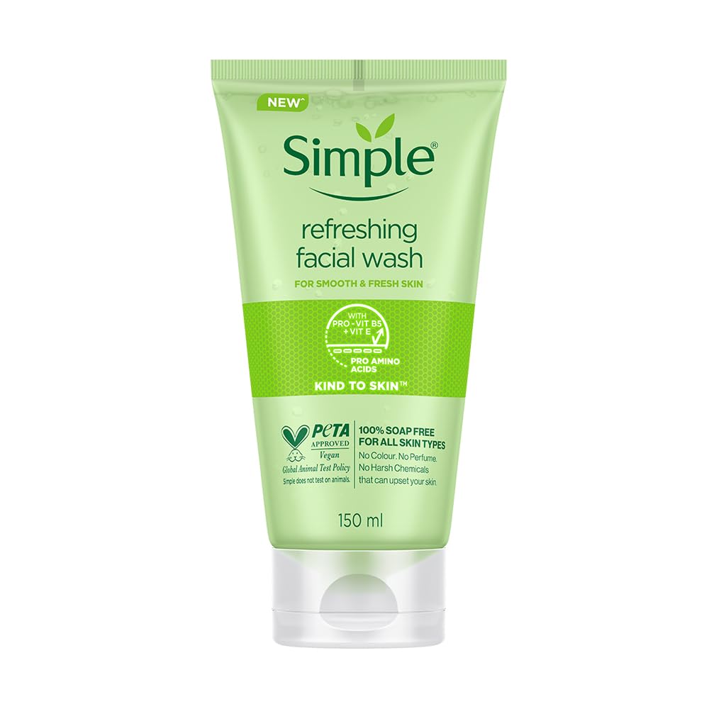 simple Referencing face wash for oily skin 