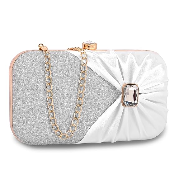 ADISA Studded Formal Party Clutch for Women and Girls