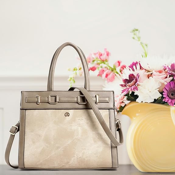 Martucci Solid Structured Women's Handbag