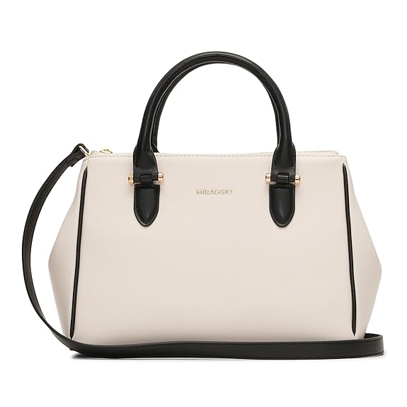 Miraggio Blair Solid Structured Handbag