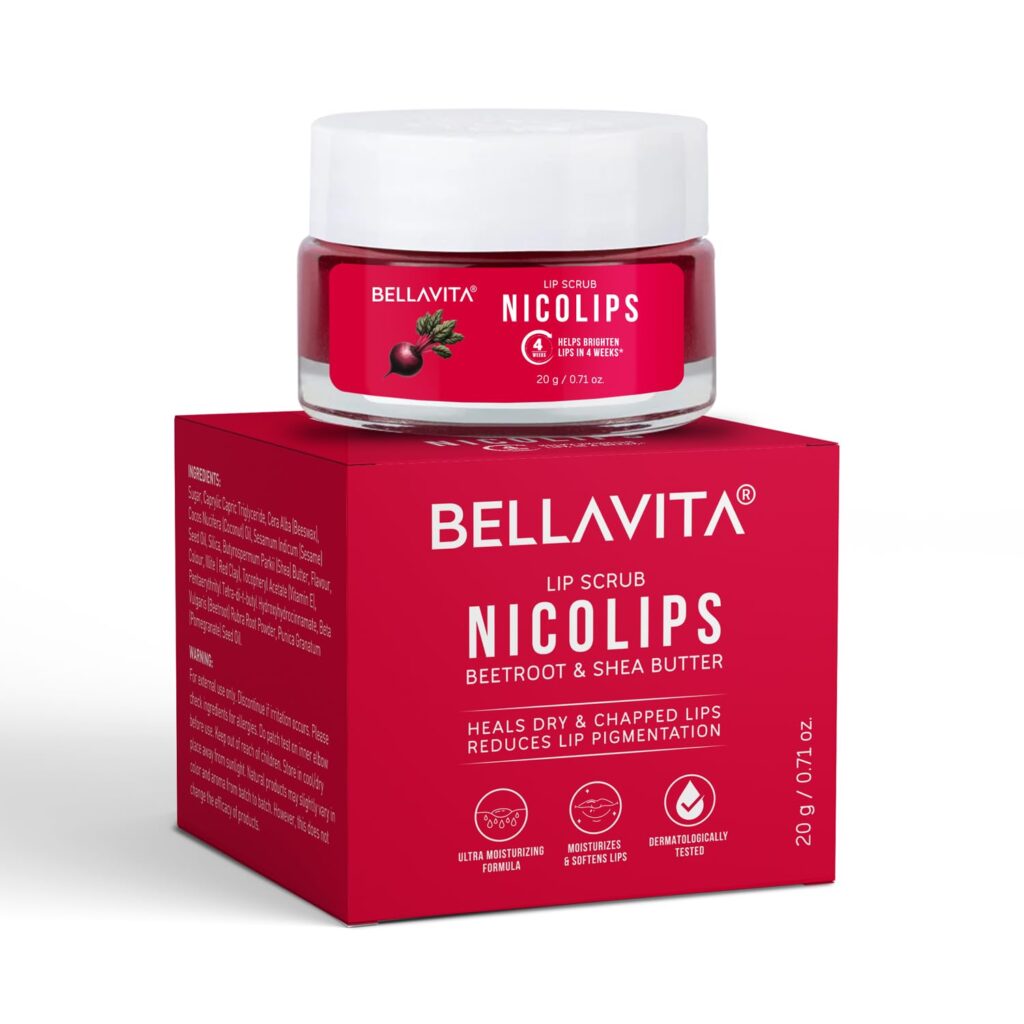 Bella Vita Organic Nicolips Lip Scrub Balm

